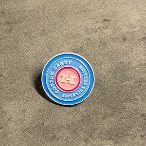 Hat Club Pin Blue Pink Cotton Candy Exclusive Enamel New Era Accessory‎ Logo